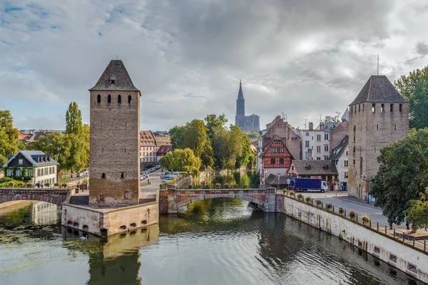 Bridge Ponts Couverts, Strasbourg — ストック写真