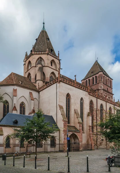 Sankt Thomas kyrka, Strasbourg — Stockfoto