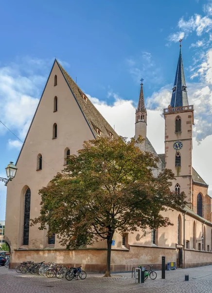 Saint-Pierre-le-Jeune Protestant Church, Strasbourg — Stok fotoğraf