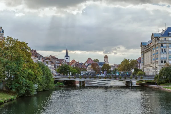Kranker Fluss in Straßburg — Stockfoto