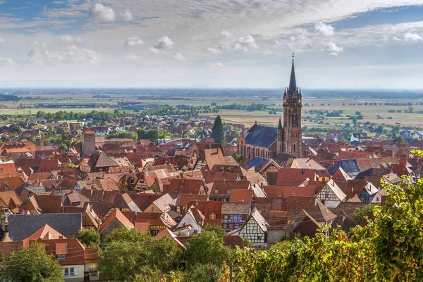 View of  Dambach la Ville, Alsace, France — Stock Photo, Image