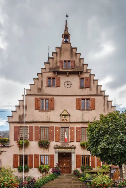 City hall, Dambach-la-Ville, France — Stock fotografie