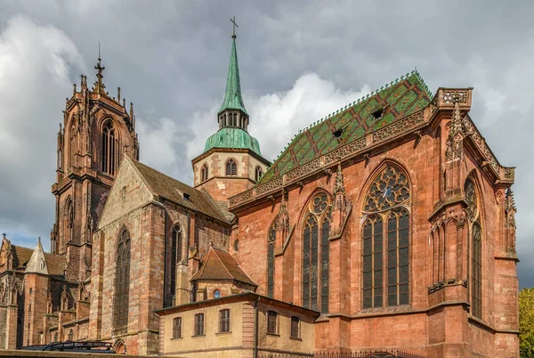 St. George's Church, Selestat, Alsace, France — Zdjęcie stockowe