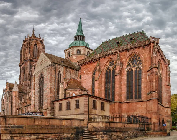 Chiesa di San Giorgio, Selestat, Alsazia, Francia — Foto Stock