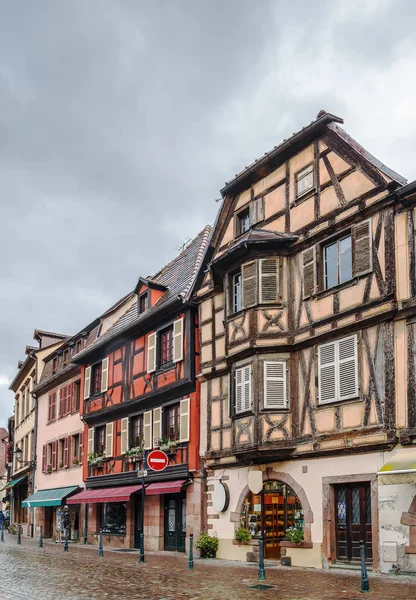 Rue à Kaysersberg, Alsace, France — Photo