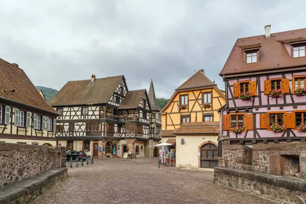 Street in Kaysersberg, Alsace, France