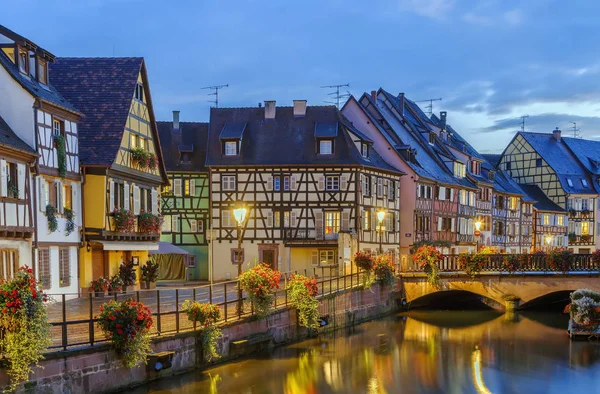 Terraplén del río Lauch, Colmar, Francia — Foto de Stock