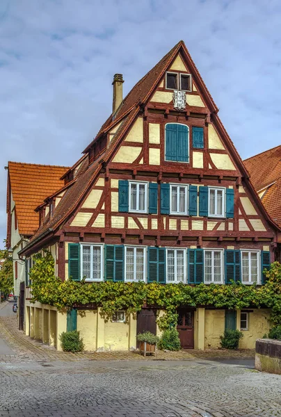 Straat in Tübingen, Duitsland — Stockfoto