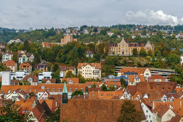 Tübingen, Almanya'nın görünümü — Stok fotoğraf
