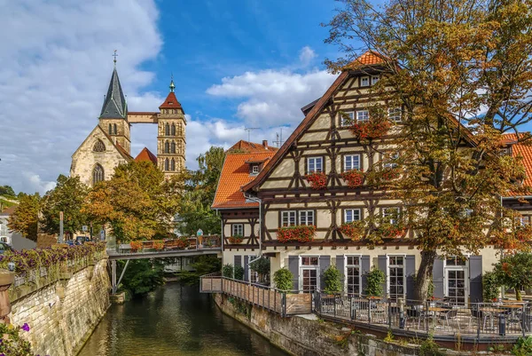 Vista de Esslingen am Neckar, Alemania — Foto de Stock