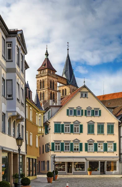 Square in Esslingen am Neckar, Germany — Stock fotografie