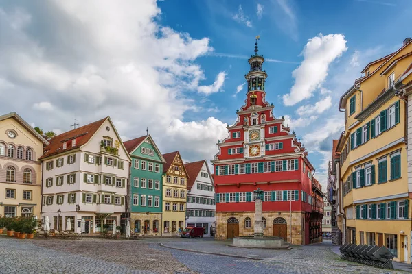 Square in Esslingen am Neckar, Germany — Stock fotografie