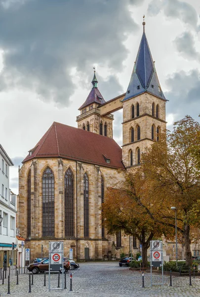 Kyrkan av St. Dionysius, Esslingen am Neckar, Tyskland — Stockfoto