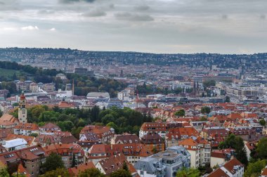 Hill, Almanya Stuttgart'tan görünümünü
