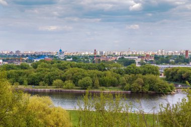 Moskova ve Rusya 'nın manzarası