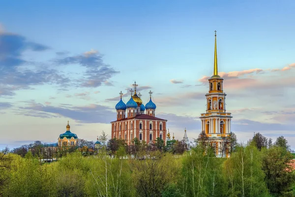 Vista del Kremlin de Ryazan, Rusia — Foto de Stock