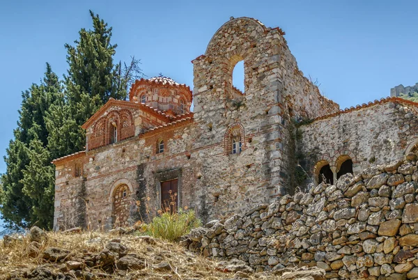 Igreja da Evangelistria em Mystras — Fotografia de Stock