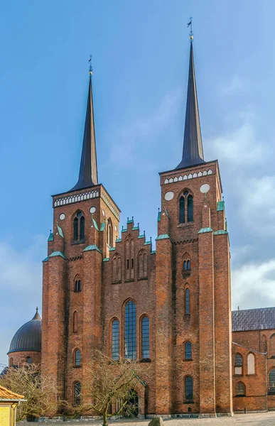 Katedra w Roskilde, dania — Zdjęcie stockowe