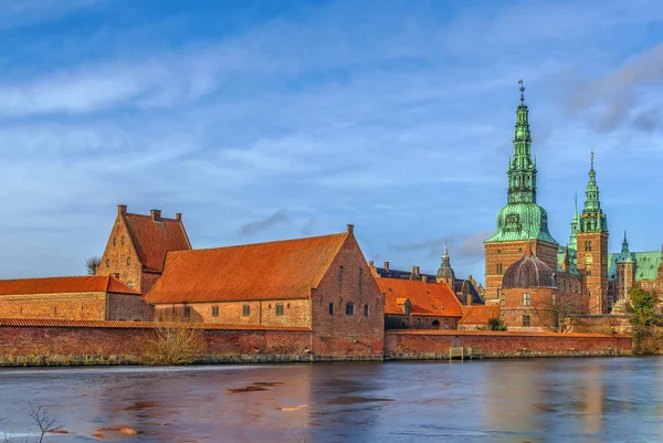 Frederiksborg slot, Dänemark — Stockfoto