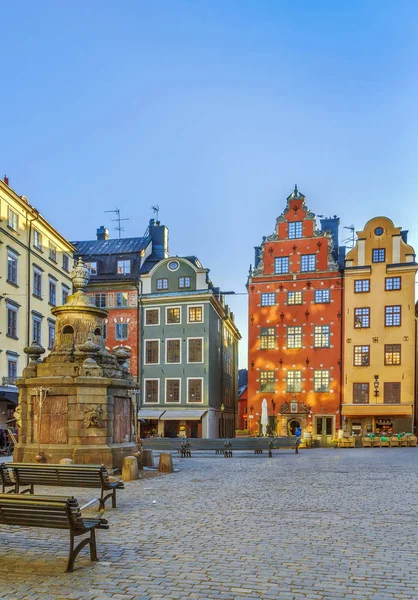 Stortorget Platz, Stockholm — Stockfoto