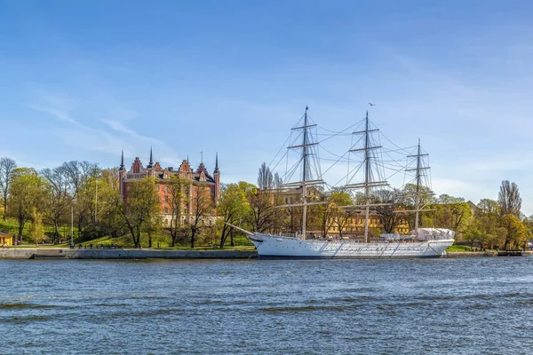 AF chapman (loď) ve Stockholmu — Stock fotografie