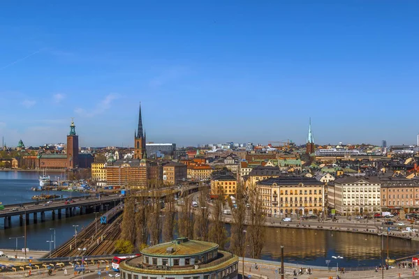 Перегляд gamla stan, Стокгольм — стокове фото