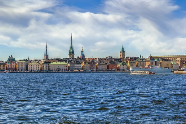 Utsikt över gamla stan, stockholm — Stockfoto