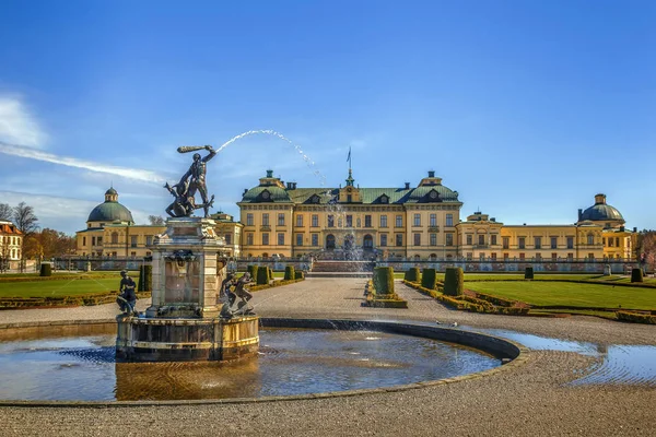 Pałacu Drottningholm, Sztokholm — Zdjęcie stockowe