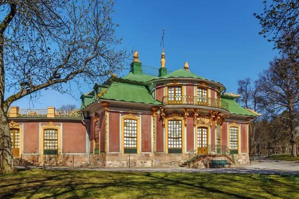 Pavilionul chinezesc din Drottningholm, Stockholm — Fotografie, imagine de stoc