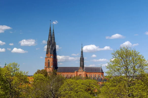 瑞典乌普萨拉大教堂 — 图库照片