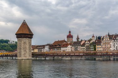 Kapellbrucke Köprüsü, Lucerne
