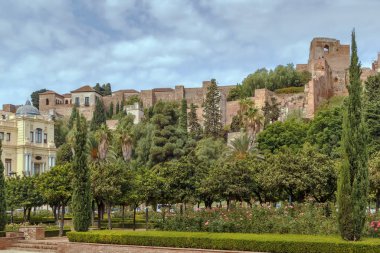 Alcazaba Malaga, İspanya