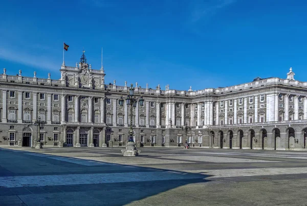 Královský palác Madridu — Stock fotografie