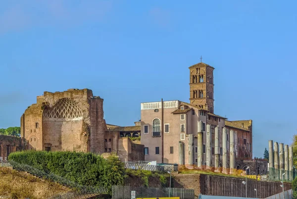 Świątynia Wenus i Roma, Rzym — Zdjęcie stockowe