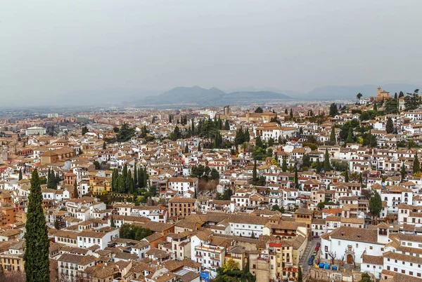 View of Granada city, Spain — Stock Photo, Image