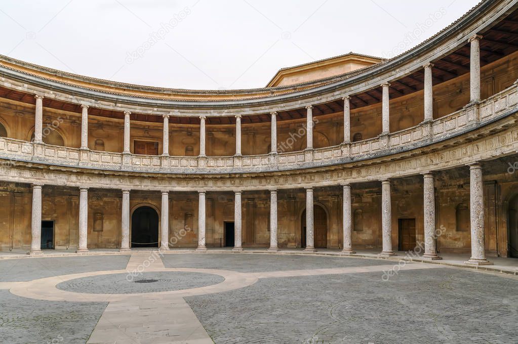 Palace of Charles V, Alhambra, Granada