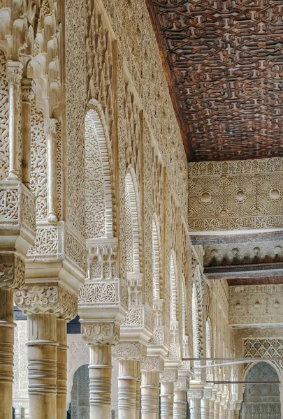 Alhambra, Granada Arcade — Stok fotoğraf