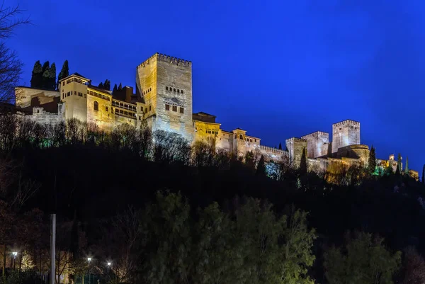 Vue de l'Alhambra, Grenade, Espagne — Photo