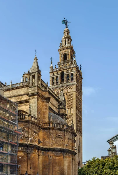 Kathedraal van Sevilla, Spanje — Stockfoto