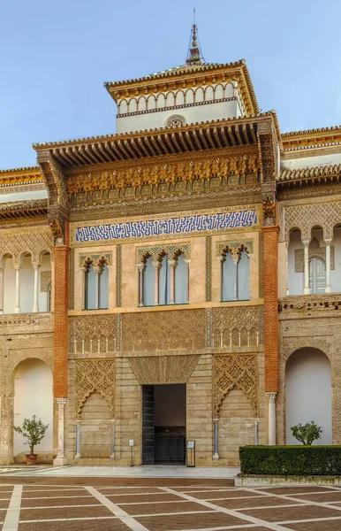 Mudejar Παλάτι Alcazar της Σεβίλης, Ισπανία — Φωτογραφία Αρχείου