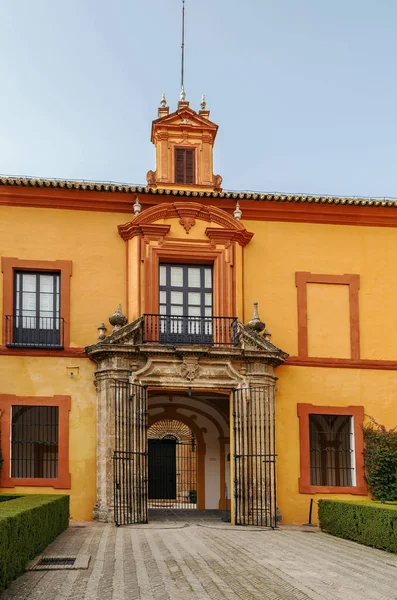 Gate in Alcazar of Seville, Spain — Stock Photo, Image