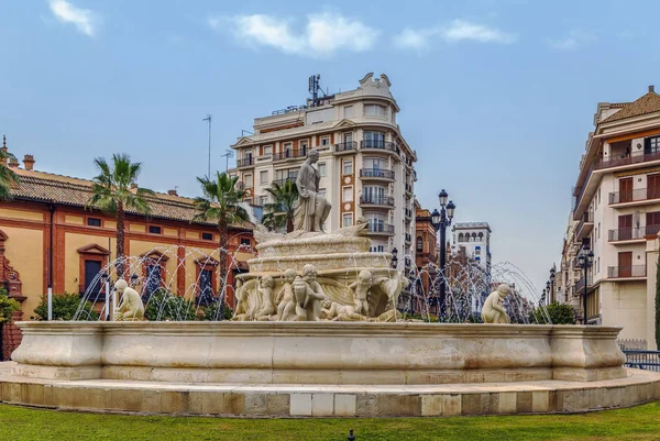 Hispalis Çeşmesi, Sevilla, İspanya — Stok fotoğraf