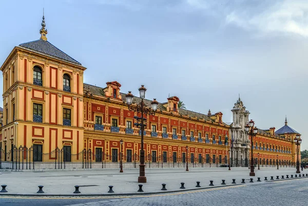 Istana San Telmo, Sevilla, Spanyol — Stok Foto