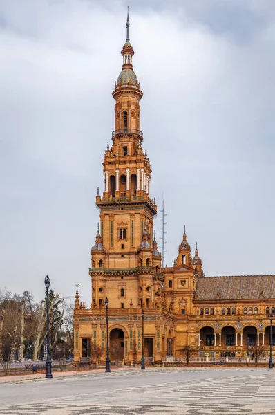 Plaza de Espana, Σεβίλλη, Ισπανία — Φωτογραφία Αρχείου