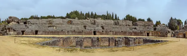 Anfiteatro romano em Italica, Espanha — Fotografia de Stock