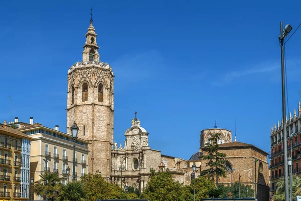西班牙瓦伦西亚大教堂 — 图库照片