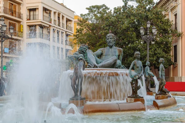 Turia Fountain, Valencia, Spain