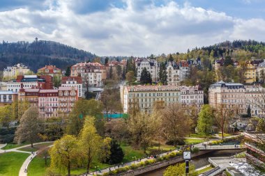 Görünüm Karlovy Vary, Çek Cumhuriyeti