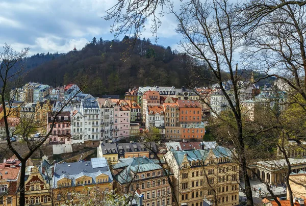 Visa i Karlovy Vary, Tjeckien — Stockfoto