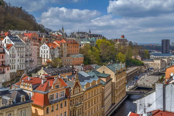 Veduta di Karlovy Vary, Repubblica Ceca — Foto Stock